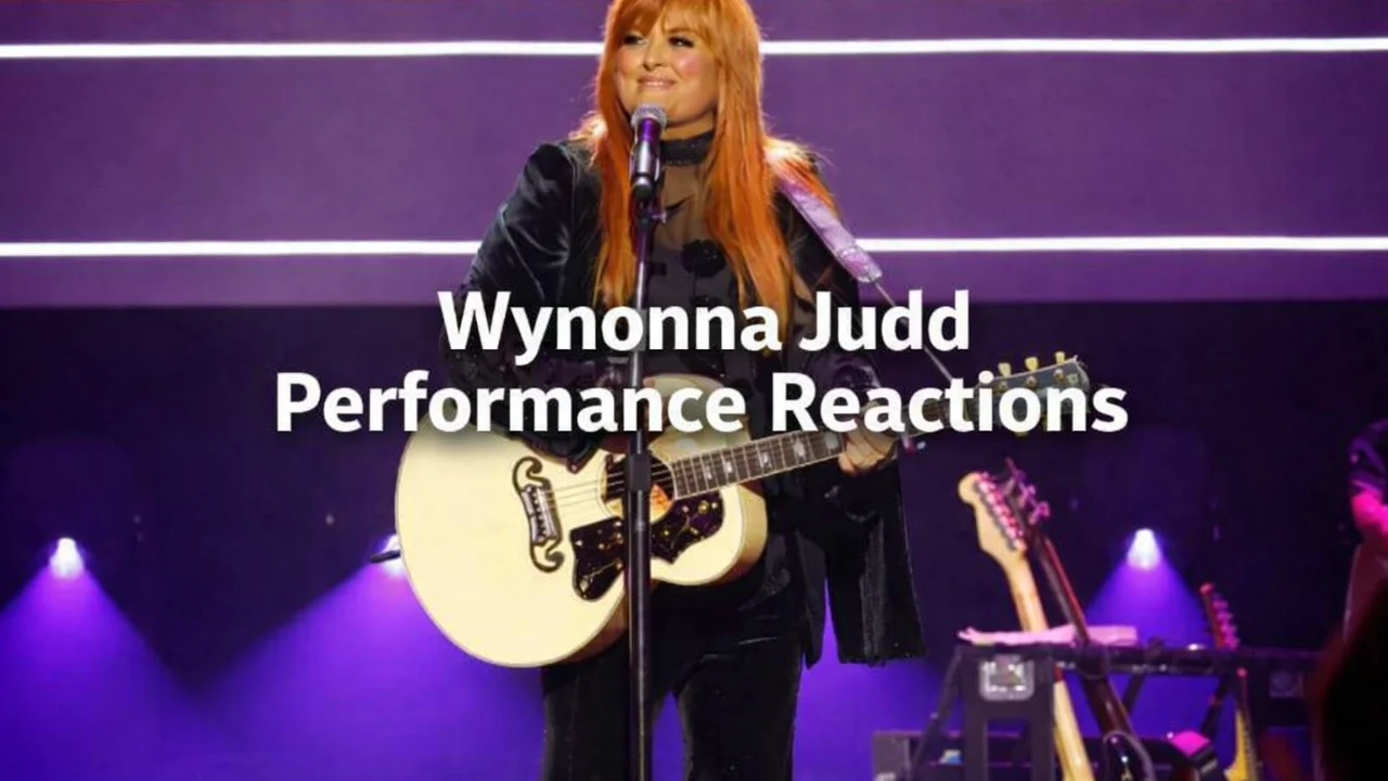 wynonna judd performance reactions